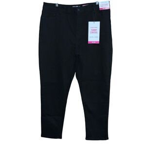 NWT Faith Hi Rise Skinny Tummy Control in Black size 22